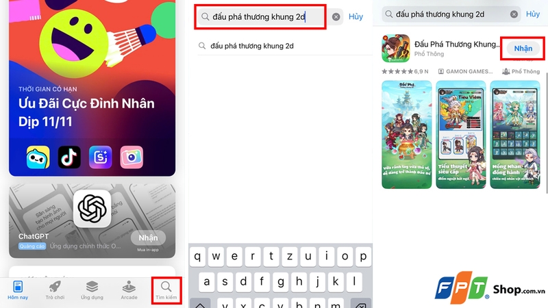 Các bước tải xuống Đấu Phá Thương Khung 2D