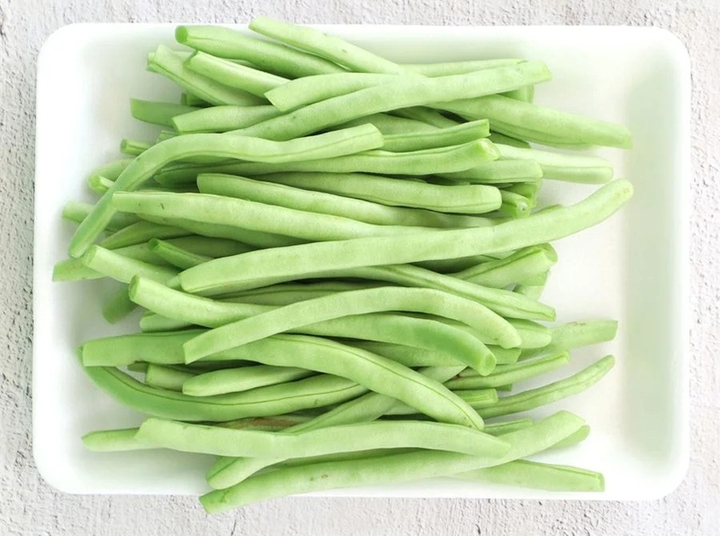 đậu que xào lòng gà 7