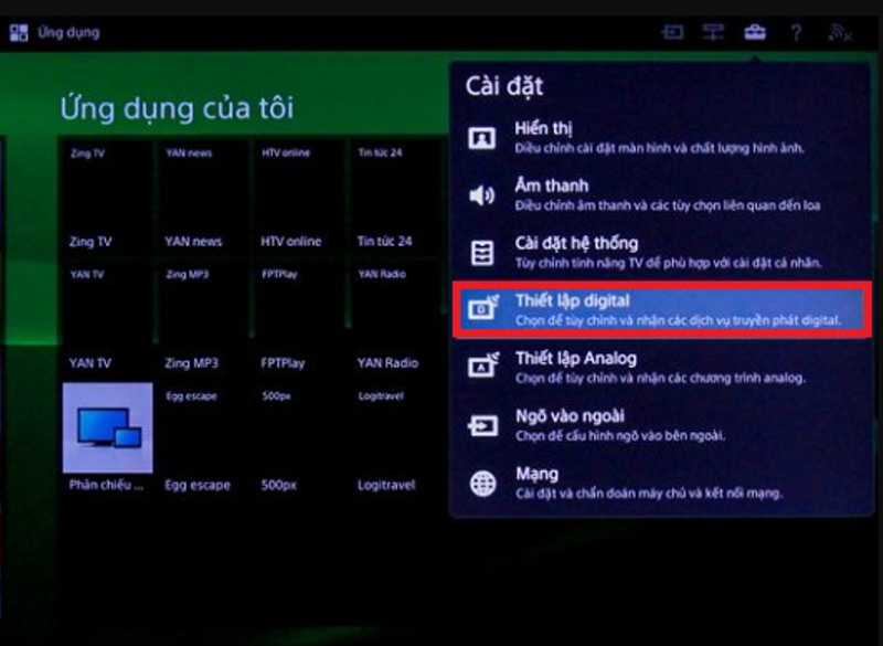 Đầu thu DVB-T2 kh&ocirc;ng d&ograve; được k&ecirc;nh ảnh 2