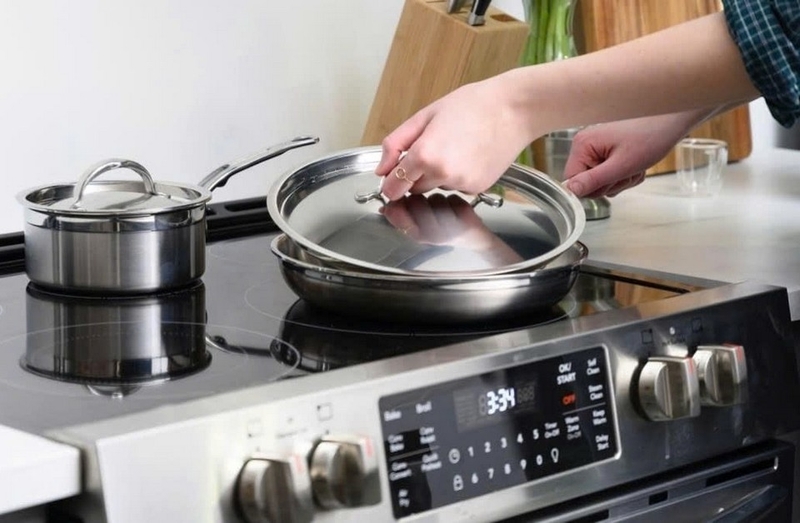 đáy nồi inox bị lõm ảnh 3