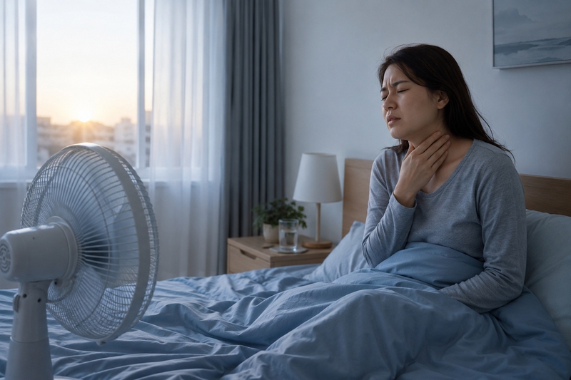 để quạt thổi cả đêm có hại không ảnh 2