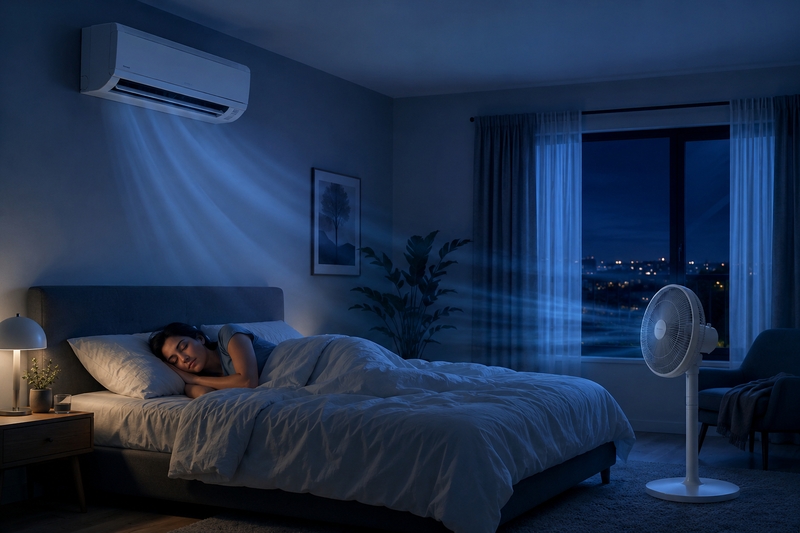 để quạt thổi cả đêm có hại không ảnh 4