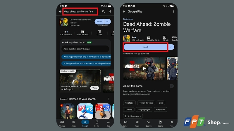 Tải Dead Ahead: Zombie Warfare trên Android