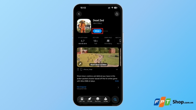 Tải Dead Zed trên iOS