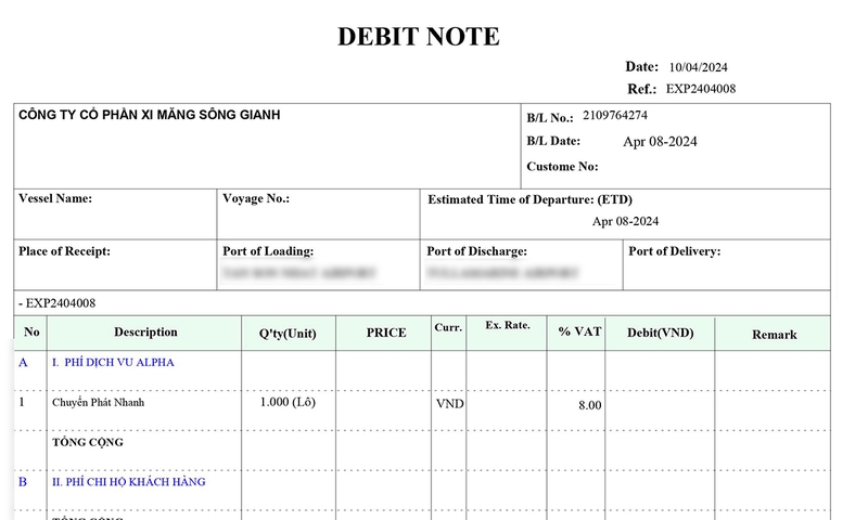 Debit note là gì 1