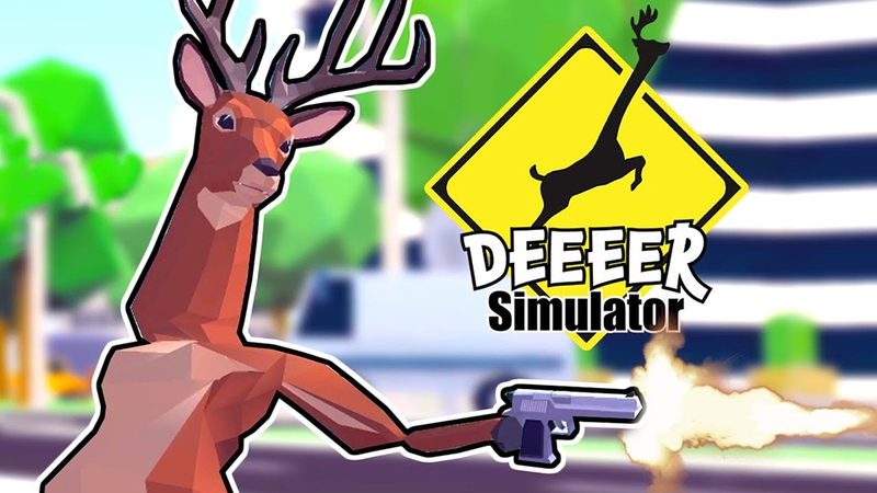 Deeeer Simulator thuộc thể loại nhập vai vui nhộn