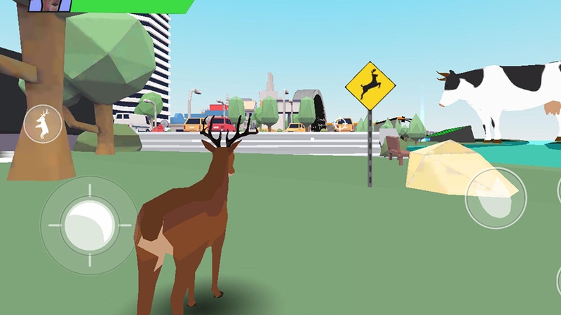 Giao diện game Deeeer Simulator