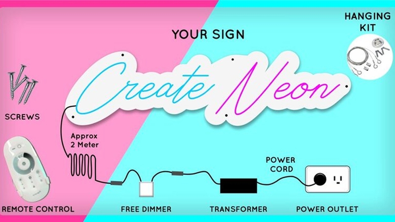 Neon là loại đèn khá phổ biến hiện nay