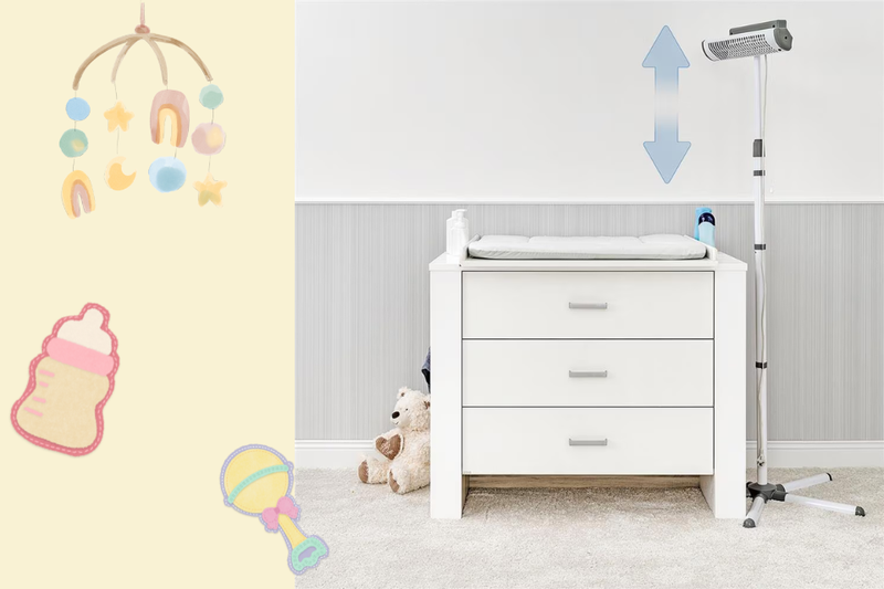 đèn sưởi ấm cho trẻ sơ sinh (4)