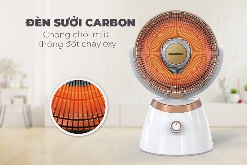 đèn sưởi là gì - carbon