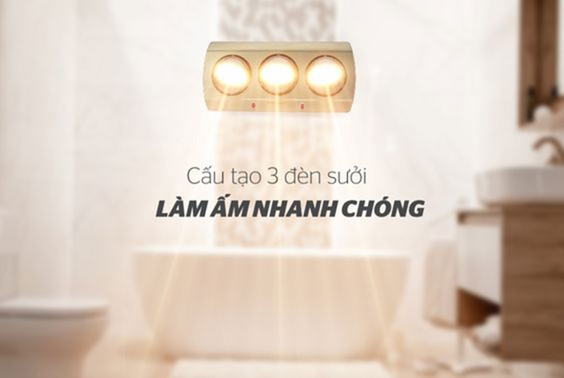 Top đèn sưởi nhà tắm giá rẻ - 08