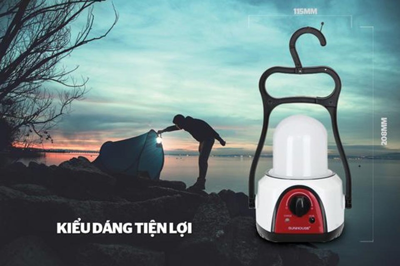 Top đèn sạc tích điện đa năng - 05