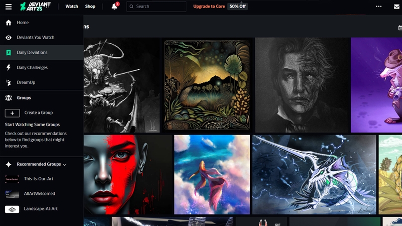 Người dùng nên tôn trọng bản quyền tác phẩm tại DeviantArt