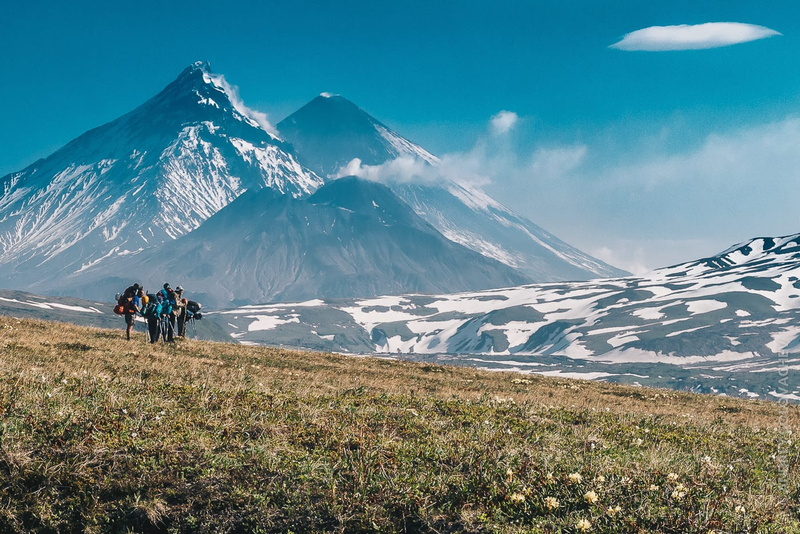 Trekking tại bán đảo Kamchatka