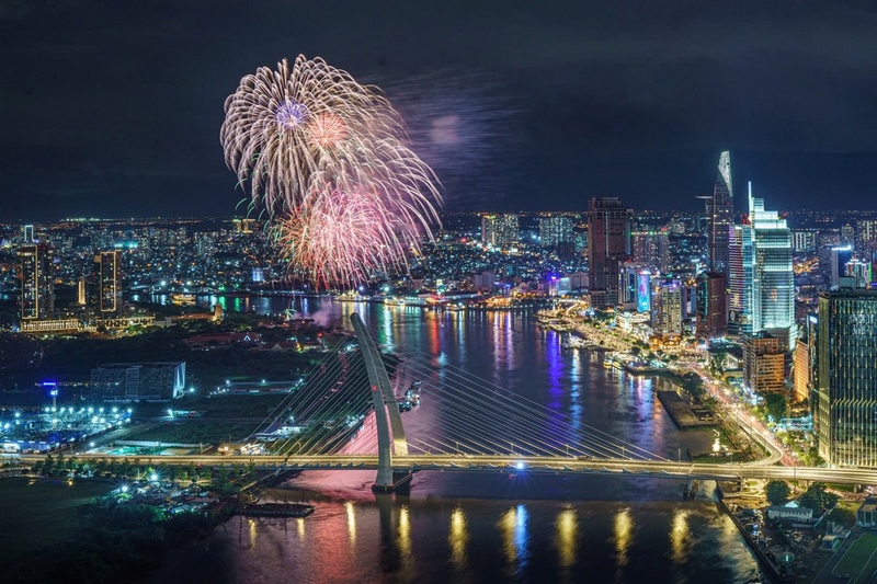 địa điểm và lịch bắn pháo hoa 30/4 2025 ảnh 1