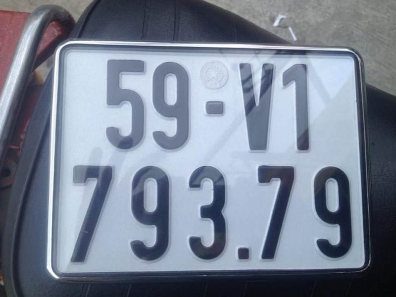 Tìm hiểu về quy định cấp biển số xe 5 số