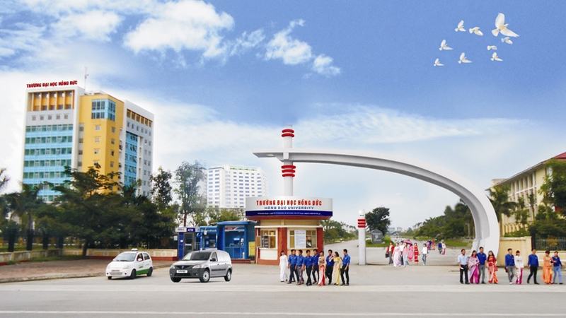 Toàn cảnh Đại học Hồng Đức