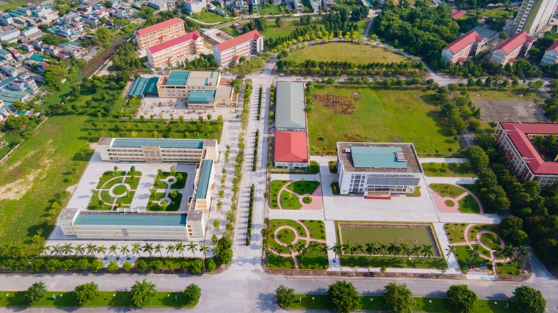 Đại học Hồng Đức nhìn từ trên cao