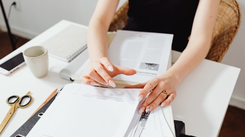 Chuẩn bị giấy tờ nhập học