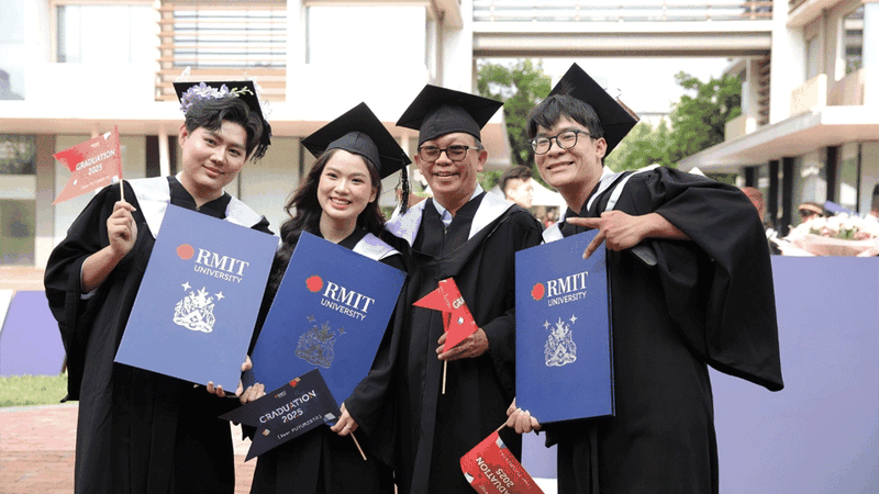 Đại học RMIT là môi trường đào tạo có chất lượng chuẩn quốc tế