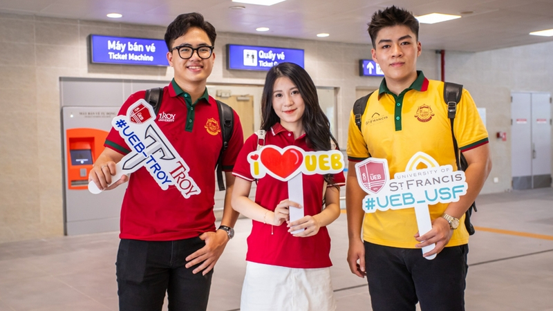 Đại học UEB là môi trường học tập năng động cho sinh viên