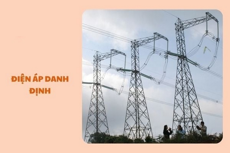 Điện áp danh định là gì ảnh 1