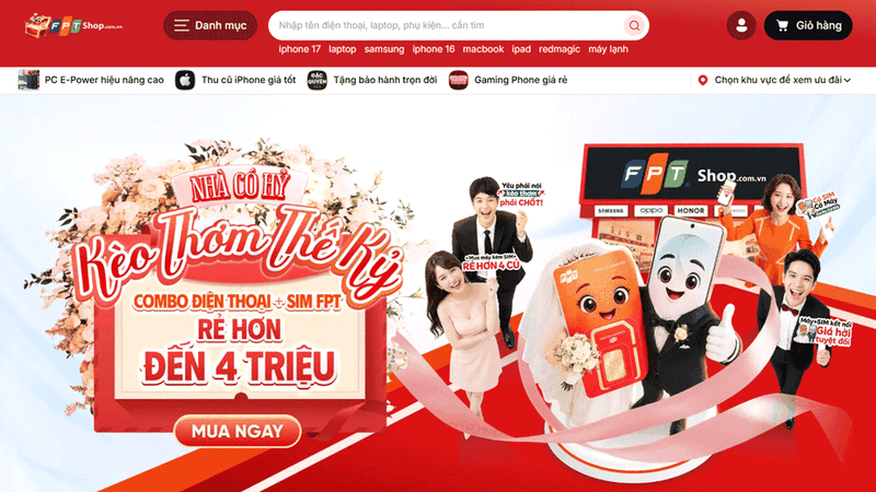 Chương trình trợ giá mua điện thoại kèm SIM FPT