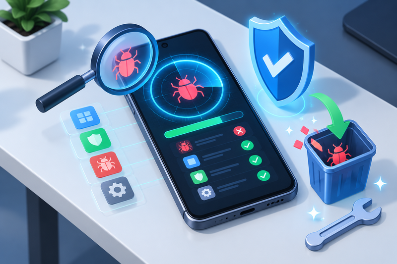 Điện thoại bị nhiễm virus 1