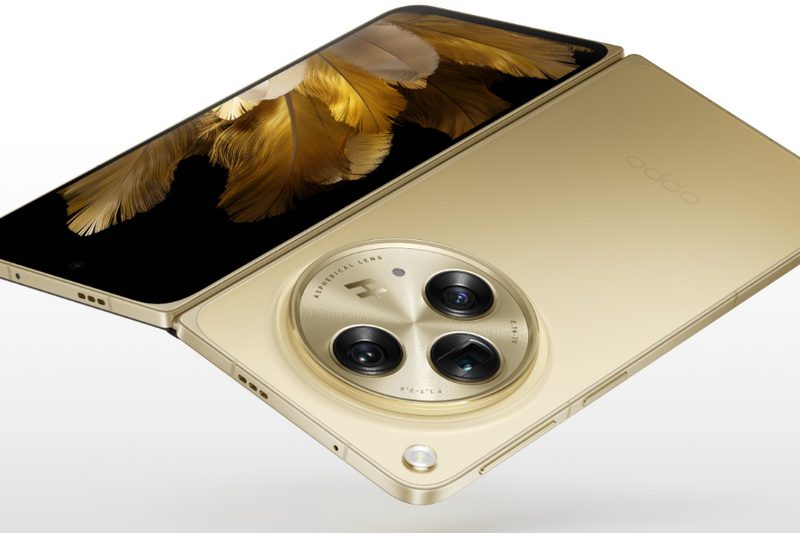 OPPO Find N3 trang bị màn hình gập 7,82 inch, phù hợp để xem tài liệu và sử dụng nhiều ứng dụng