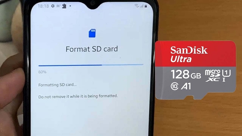 Sao lưu rồi định dạng thẻ nhớ