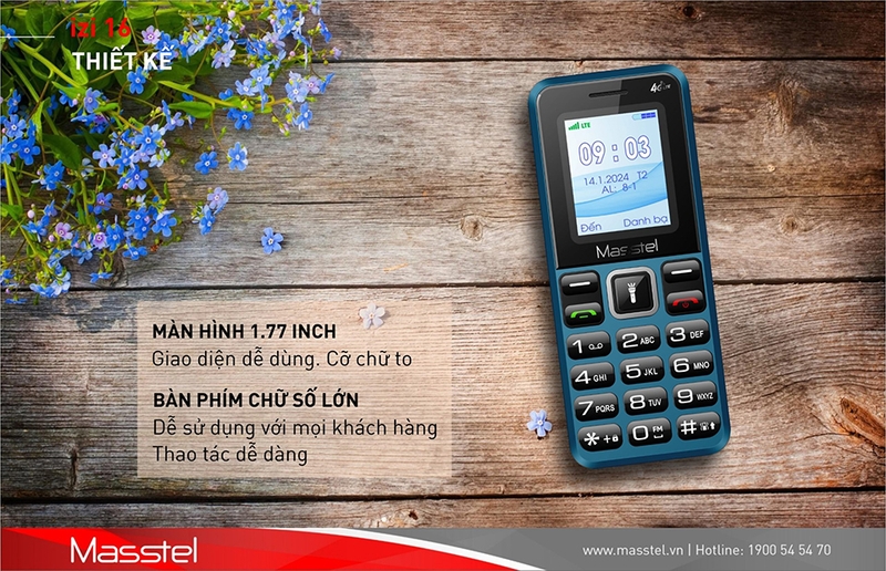 điện thoại nghe nhạc giá rẻ dưới 1 triệu (ảnh 1)