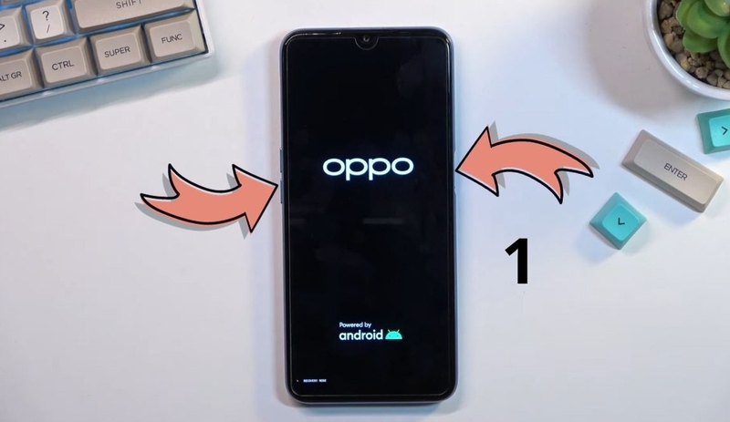 Điện thoại OPPO treo logo do đâu 6