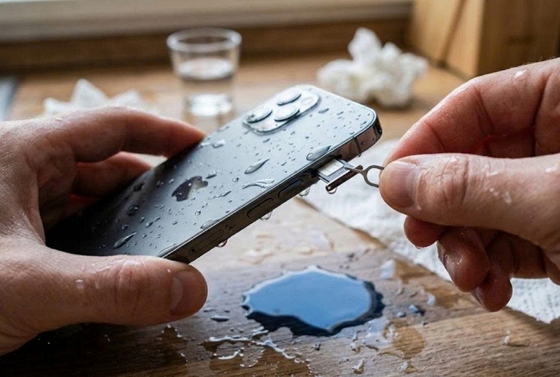 điện thoại rơi nước bị mất tiếng ảnh 3