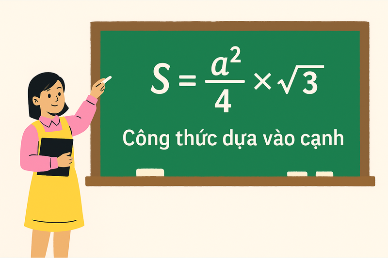 diện tích tam giác đều (ảnh 4)