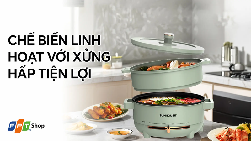 Nồi lẩu điện đa năng