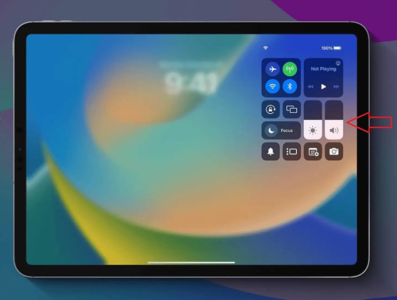 Điều chỉnh âm lượng trên iPad 3