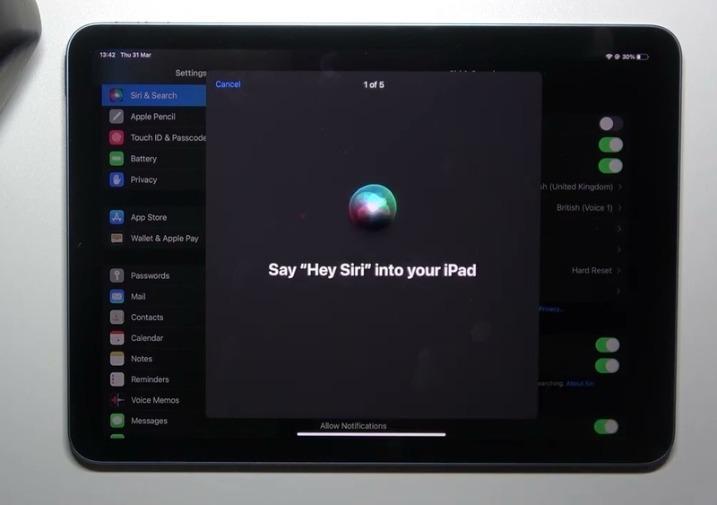 Điều chỉnh âm lượng trên iPad 5