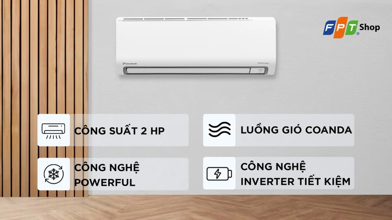 Điều hòa Daikin 18000 1 chiều hình 7