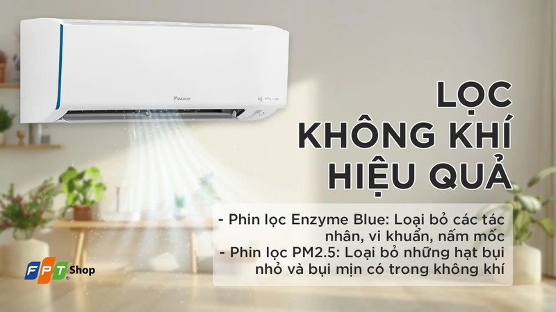 Điều hòa daikin 2 chiều hình 4