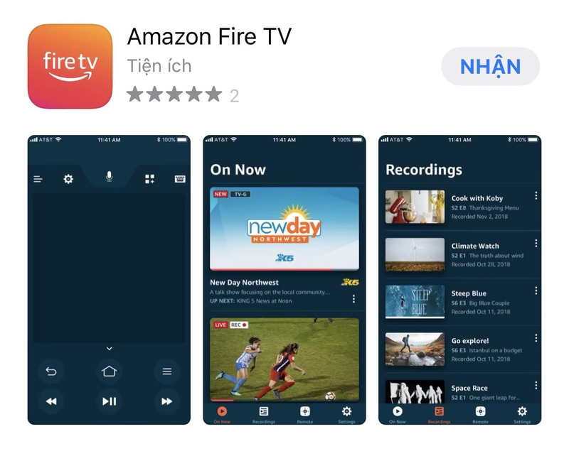 điều khiển Amazon Fire TV bằng smartphone ảnh 3