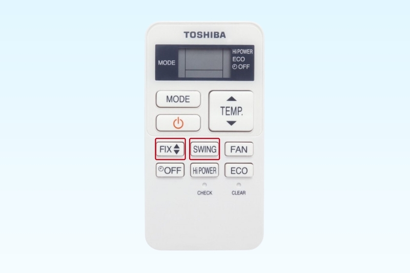điều khiển điều hòa toshiba hình 10