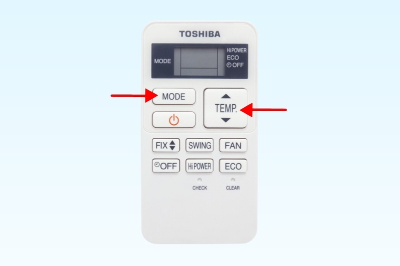 điều khiển điều hòa toshiba hình 6