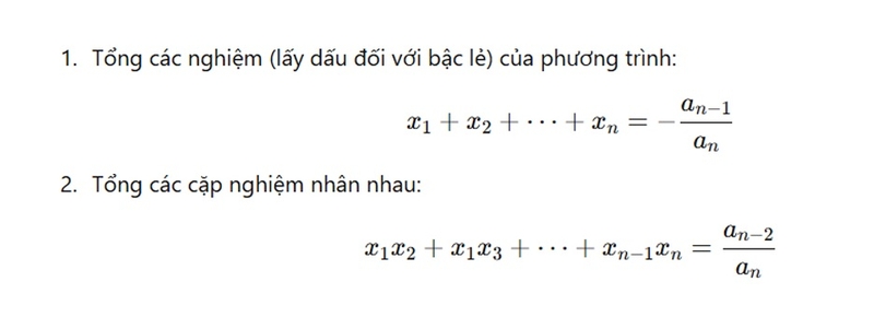 định lý viet 3