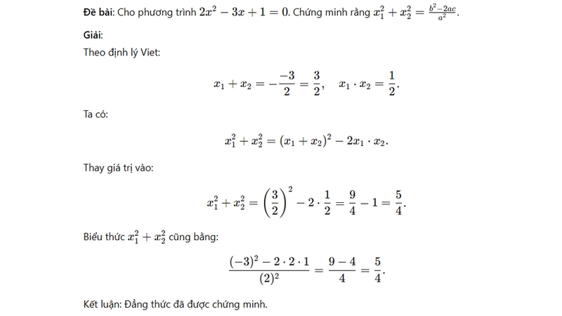 định lý viet 5