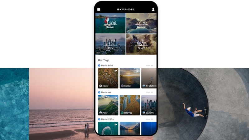 Truy cập album trong ứng dụng để chỉnh sửa hoặc chia sẻ