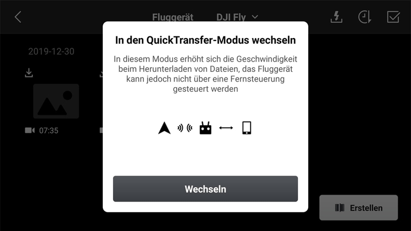 QuickTransfer hỗ trợ chuyển hình ảnh sang thiết bị nhanh chóng