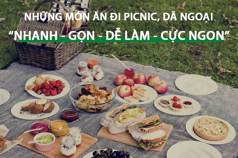 Khi tìm hiểu đi picnic cần chuẩn bị gì, phần quan trọng nhất luôn là thực phẩm