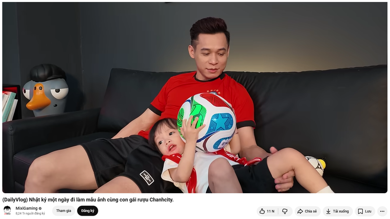 Vlog và nội dung gia đình
