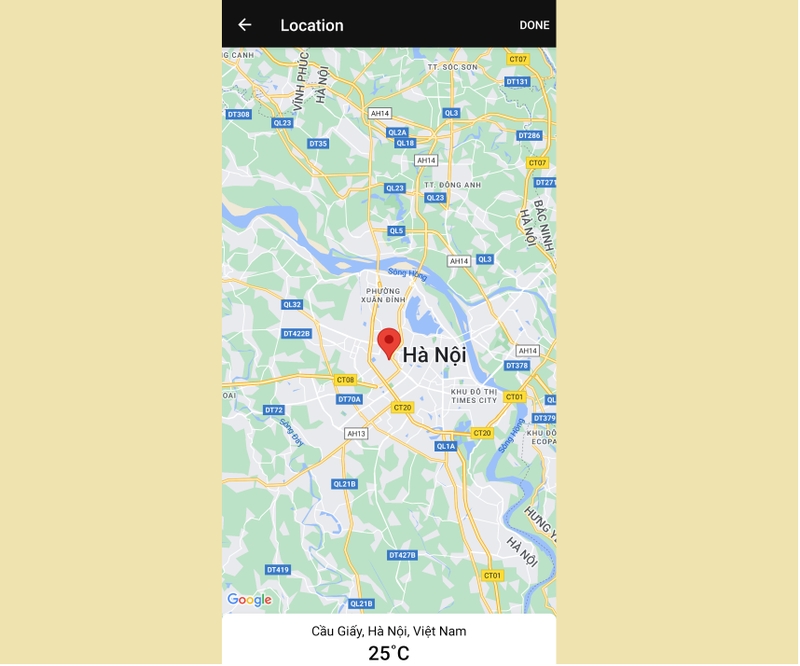 đo nhiệt độ bằng điện thoại