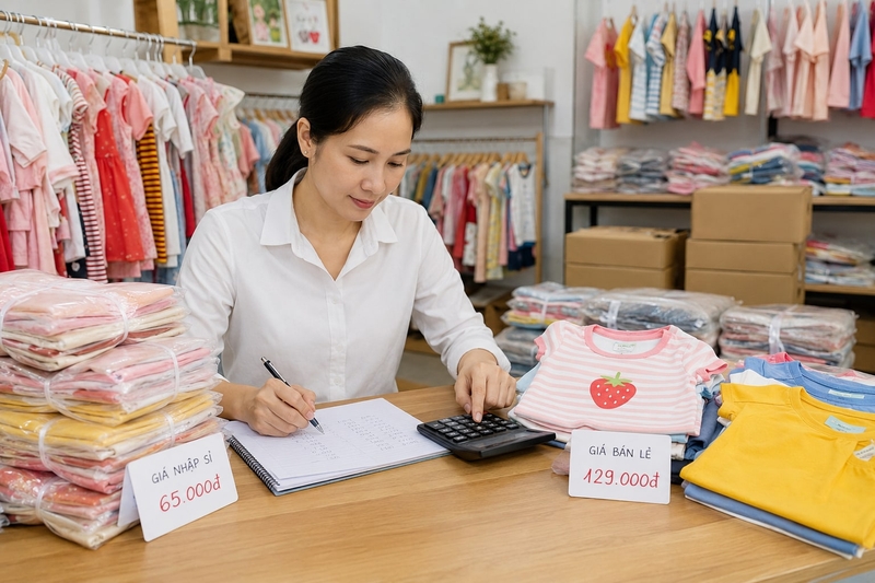 Mức giá nhập sỉ và bán lẻ trên thị trường